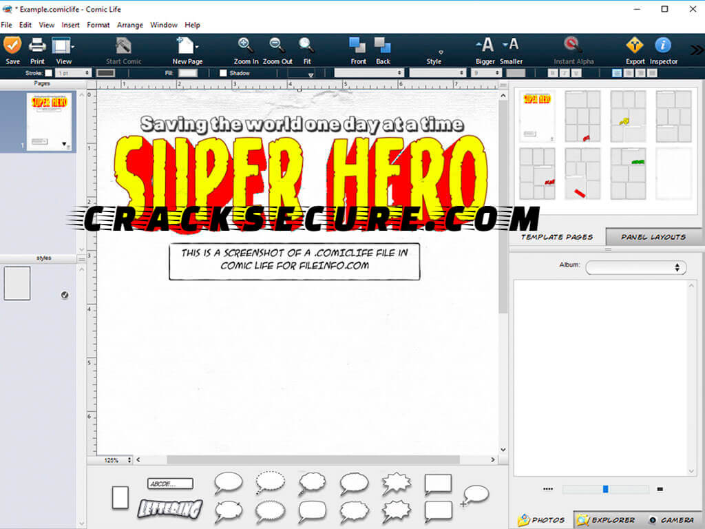 Comic Life Crack 4.2.18 With License Key 2022 Latest Download