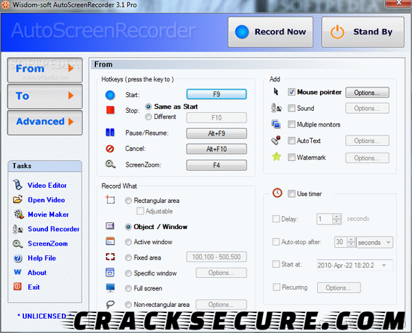 AutoScreenRecorder Pro Crack 5.0.777 License Key 2022 Latest
