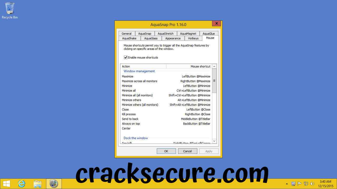 AquaSnap Pro Crack 1.23.15 + Activation Key 2022 Full Latest Download