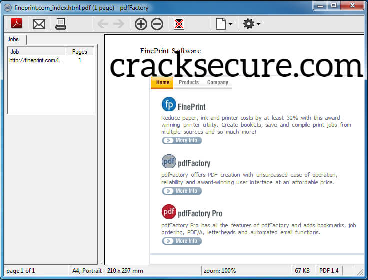 pdfFactory Pro Crack 8.31 With Serial Key 2022 Free Download
