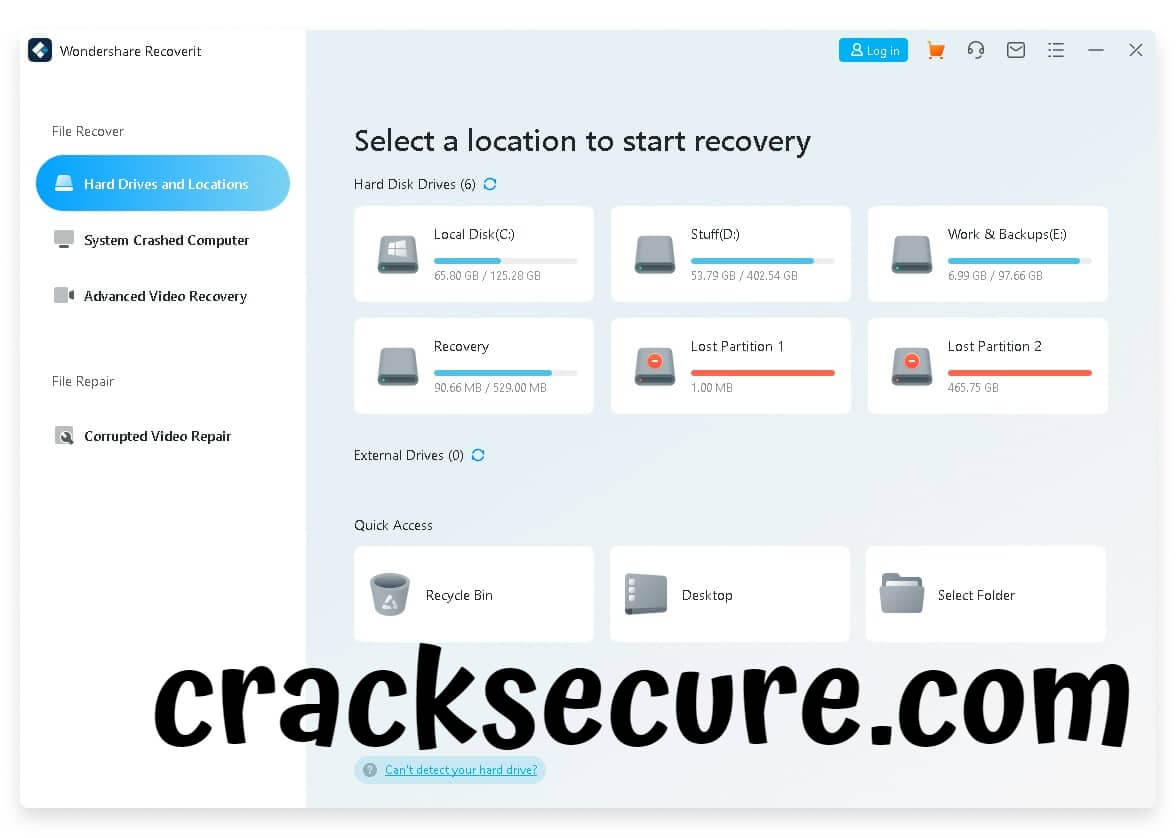 Wondershare Recoverit With Crack 10.6.0.20 License Key 2022 Download