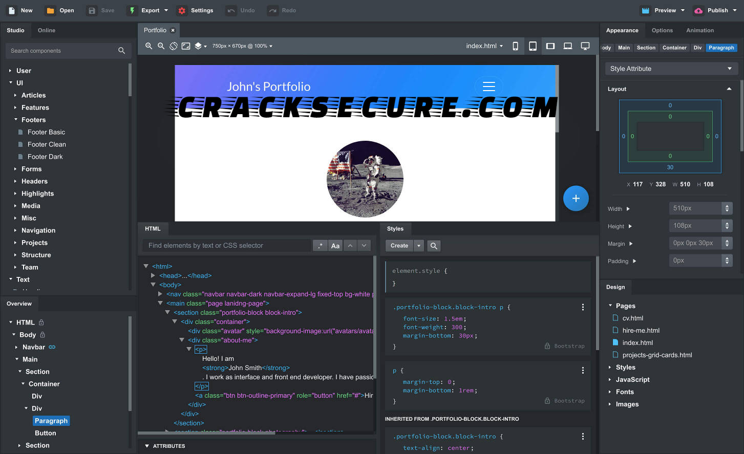 Bootstrap Studio Crack 6.2.1 With License Key 2023 Download
