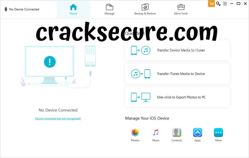 Tenorshare iCareFone Crack 8.5.6.12 + Serial Key 2023 Download